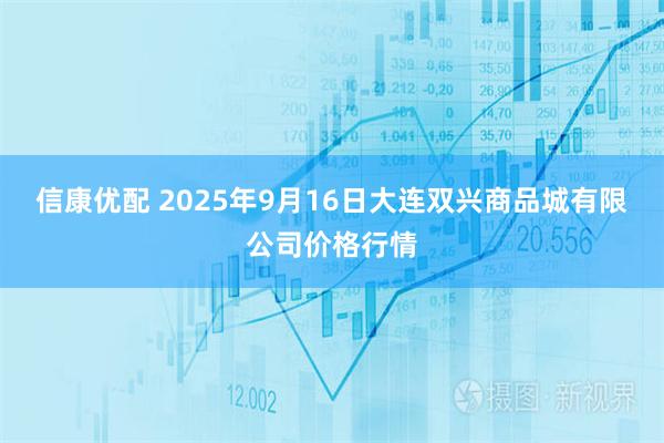 信康优配 2025年9月16日大连双兴商品城有限公司价格行情