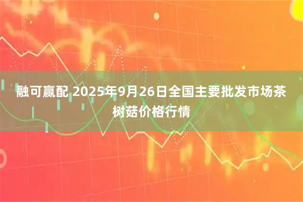 融可赢配 2025年9月26日全国主要批发市场茶树菇价格行情